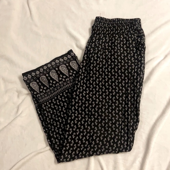 ellos Pants - 🌊🌊 flowy & comfy navy pants with white details